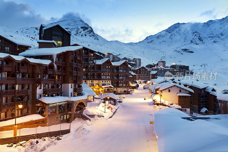 法国阿尔卑斯，Val Thorens